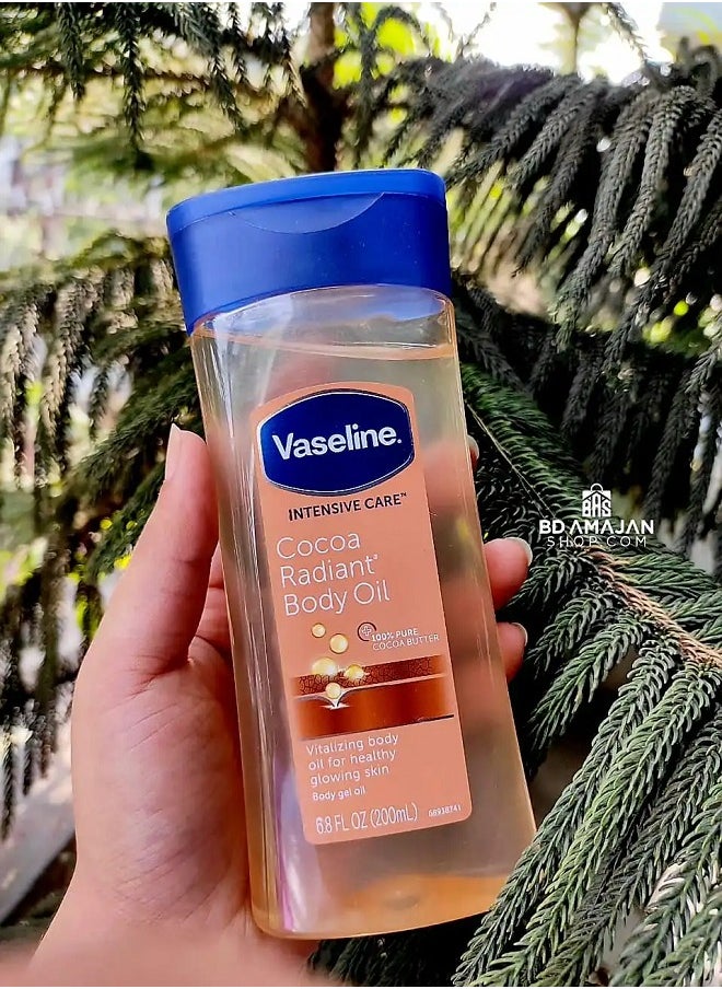 Vaseline - Intensive Care Body Gel Oil Cocoa Radiant 200ml - Image 1