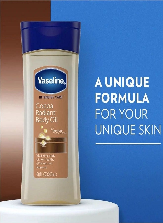 Vaseline - Intensive Care Body Gel Oil Cocoa Radiant 200ml - Image 1