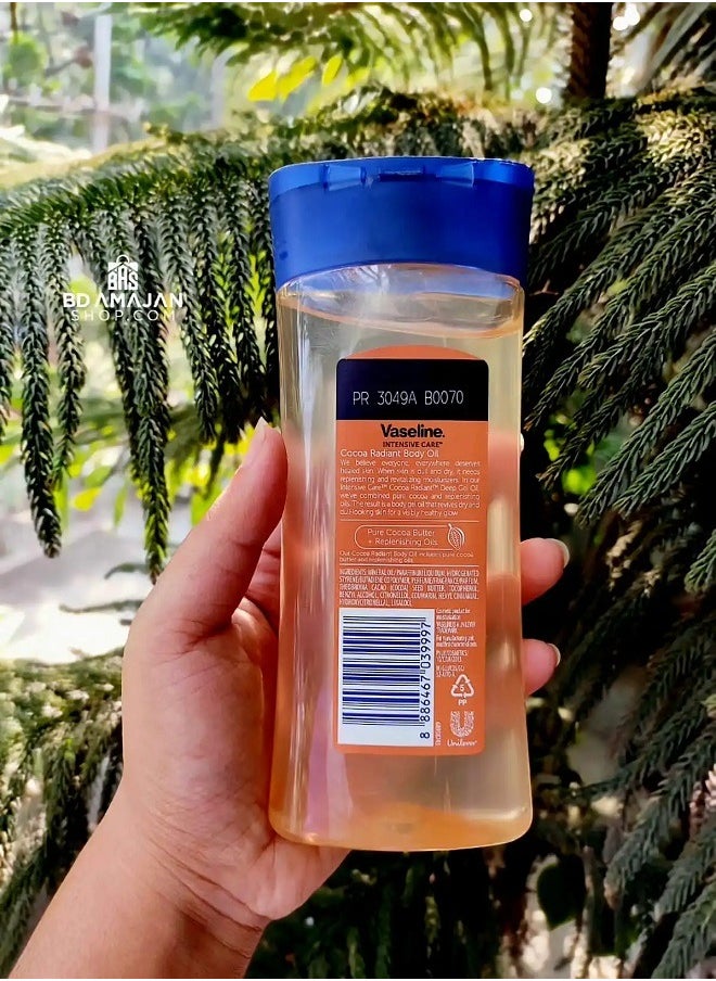 Vaseline - Intensive Care Body Gel Oil Cocoa Radiant 200ml - Image 1