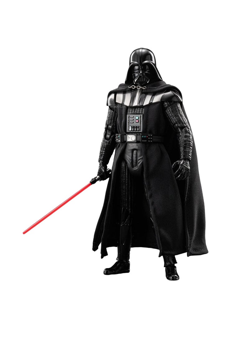 Star Wars Darth Vader Action Figure, Sith Lord Black Armor Movable Model with Cloth Robe & Lightsaber, Collectible Toy with Original Gift Box - Image 2