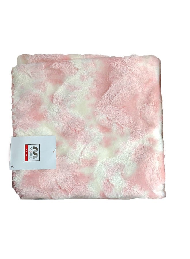 مورا سباين بطانية أطفال - موديل: بللوكس - مقاس: 80*110 - اللون: بينك- إنتاج شركة مورا الأسبانية. - Image 2