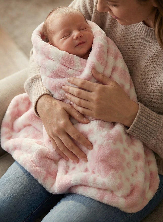 مورا سباين بطانية أطفال - موديل: بللوكس - مقاس: 80*110 - اللون: بينك- إنتاج شركة مورا الأسبانية. - Image 1