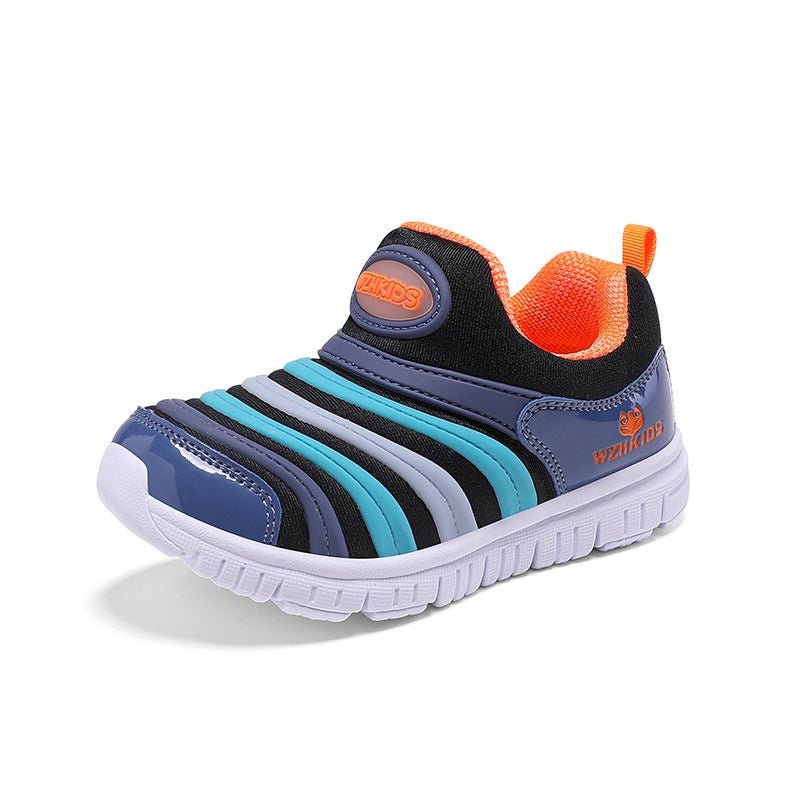 1801 Kidsren'S Shoes, Kidsren'S Baby Shoes, Toddler Shoes, Spring & Fall Low-Cut Footwear For Men And Women, Lightweight Breathable Sports Shoes For Small And Medium-Sized Kidsren - Image 2
