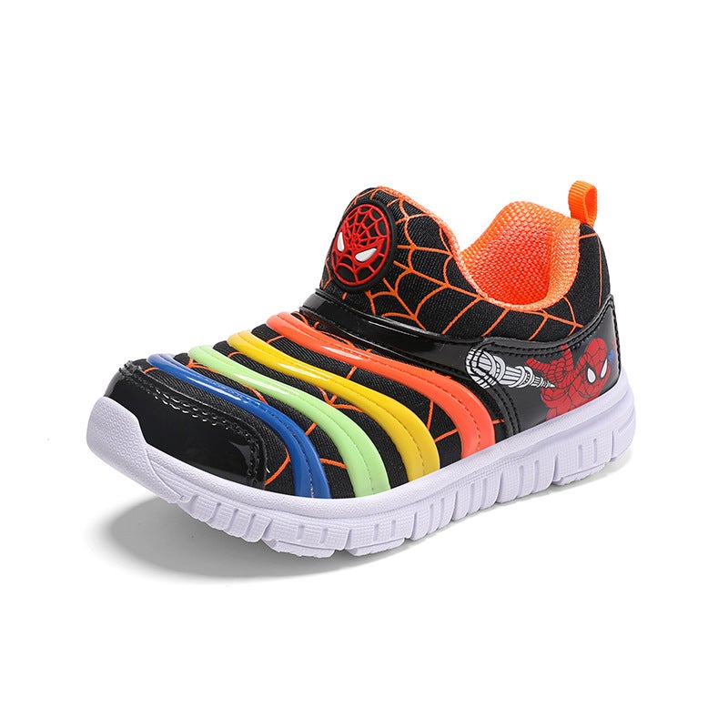 1801 Kidsren'S Shoes, Kidsren'S Baby Shoes, Toddler Shoes, Spring & Fall Low-Cut Footwear For Men And Women, Lightweight Breathable Sports Shoes For Small And Medium-Sized Kidsren - Image 4