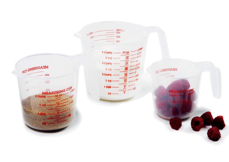 Norpro 4-Cup Capacity Plastic Measuring Cup, Multicolor - Image 4