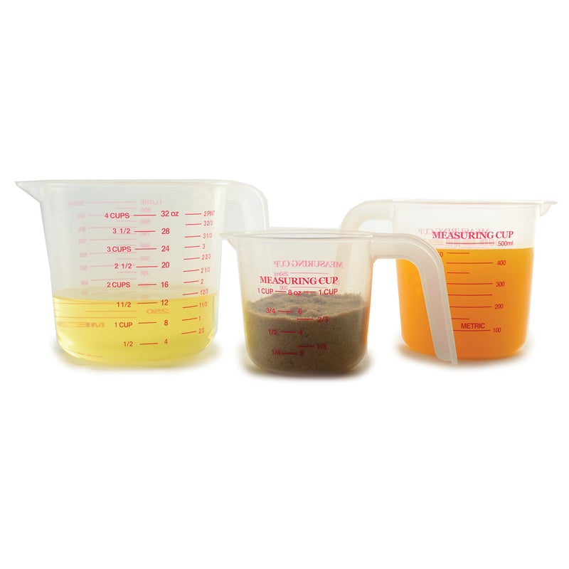 Norpro 4-Cup Capacity Plastic Measuring Cup, Multicolor - Image 3