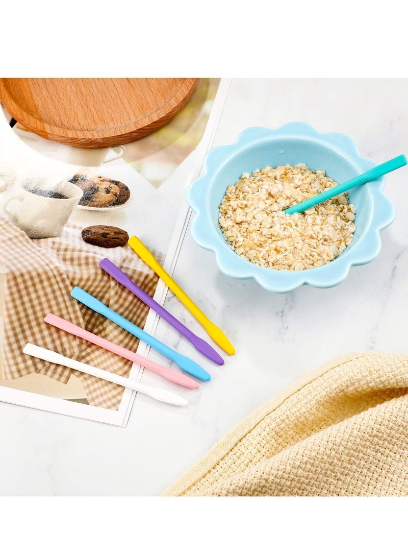 NIBEMINENT Silicone Stirring Stick, Resin Mixing Stick Reusable DIY Epoxy Beauty Tools 2 Sizes for Mixing, Paint, Art, Mask, Kitchen (10 Pieces) - Image 3