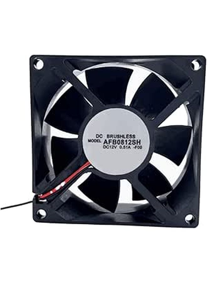 AFB0812SH 8025 DC 12V 0 51A Dual Ball Bearing 4 Pin PWM PC Cooling Fan - Image 1