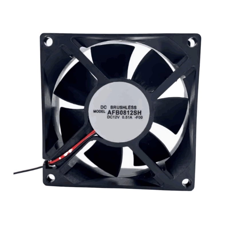 AFB0812SH 8025 DC 12V 0 51A Dual Ball Bearing 4 Pin PWM PC Cooling Fan - Image 2