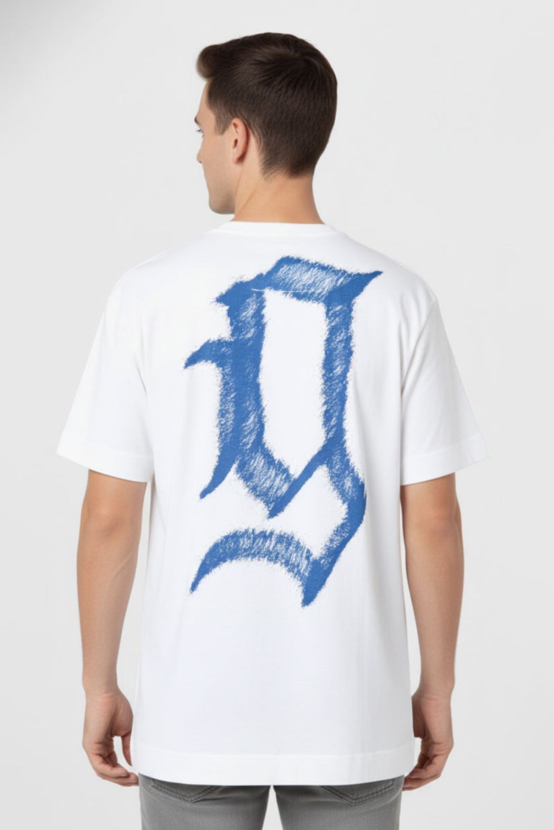 GIVENCHY Men Crew Neck Short Sleeve Graphic Print T-Shirt, White - Image 3