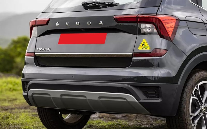 BIG FLAG BFRC 3D Embossed Bumper Stickers for All Cars Bikes Pack of 1 (Save Wildlife) (Save Nilgris Wildlife) - Image 4