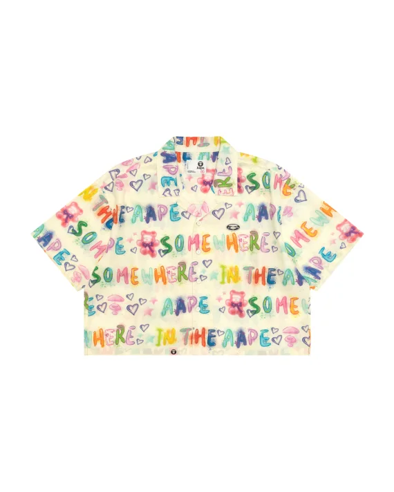 AAPE AAPEUNVS cropped shirt