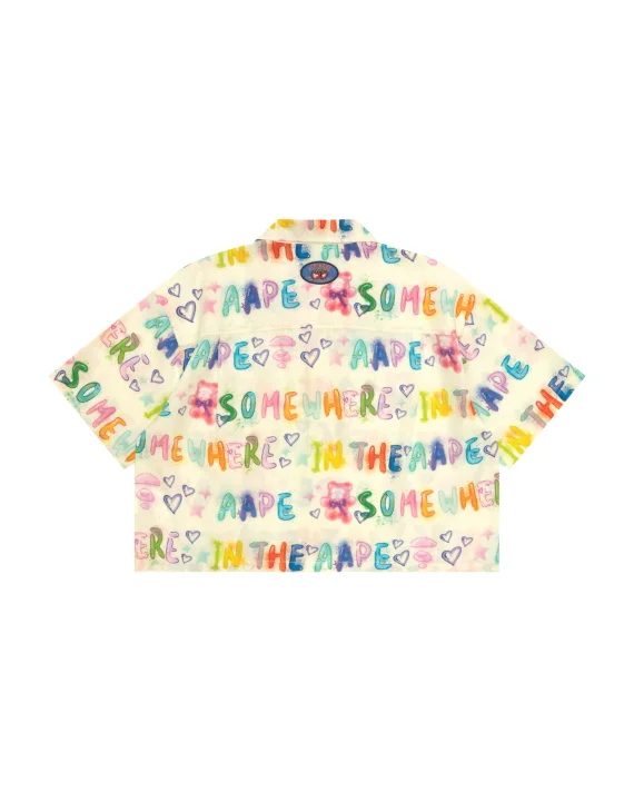 AAPE AAPEUNVS cropped shirt