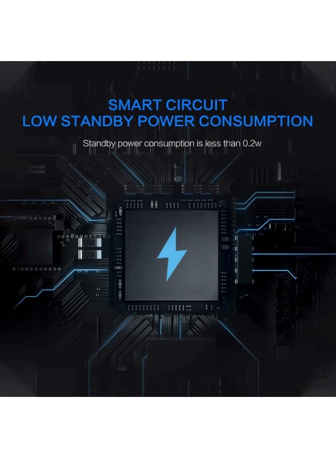 DOBE For PS5 Controller Dual Charging Base Charger, Charging Station with Intelligent Chip in 3 Hrs Fast Type-C Charging With Charging Cable, with LED Indicator - Image 4