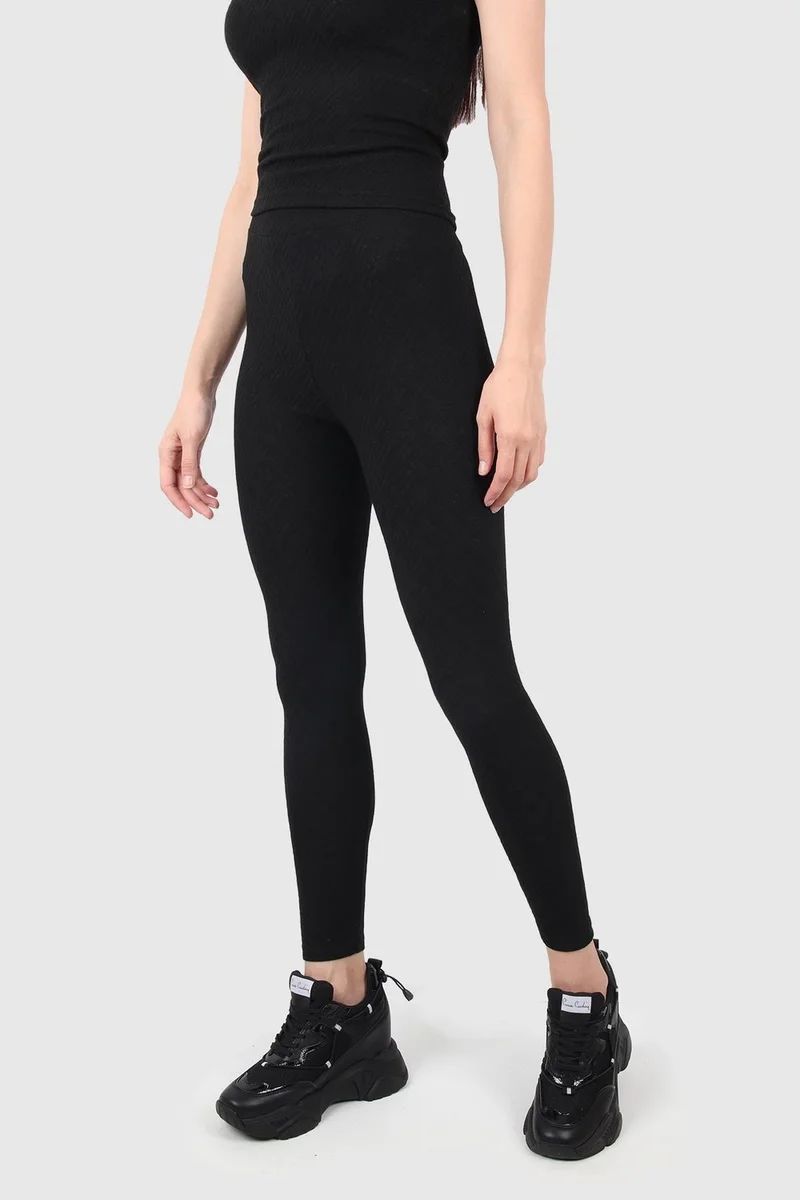 الكسندر جاردي High Waist Jacquard Leggings (B20-1213)