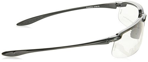 Crossfire نظارات السلامة ثنائية البؤرة Radians ES4 - إطار رمادي لؤلؤي - عدسة شفافة - 1.5 ديوبتر - Image 3