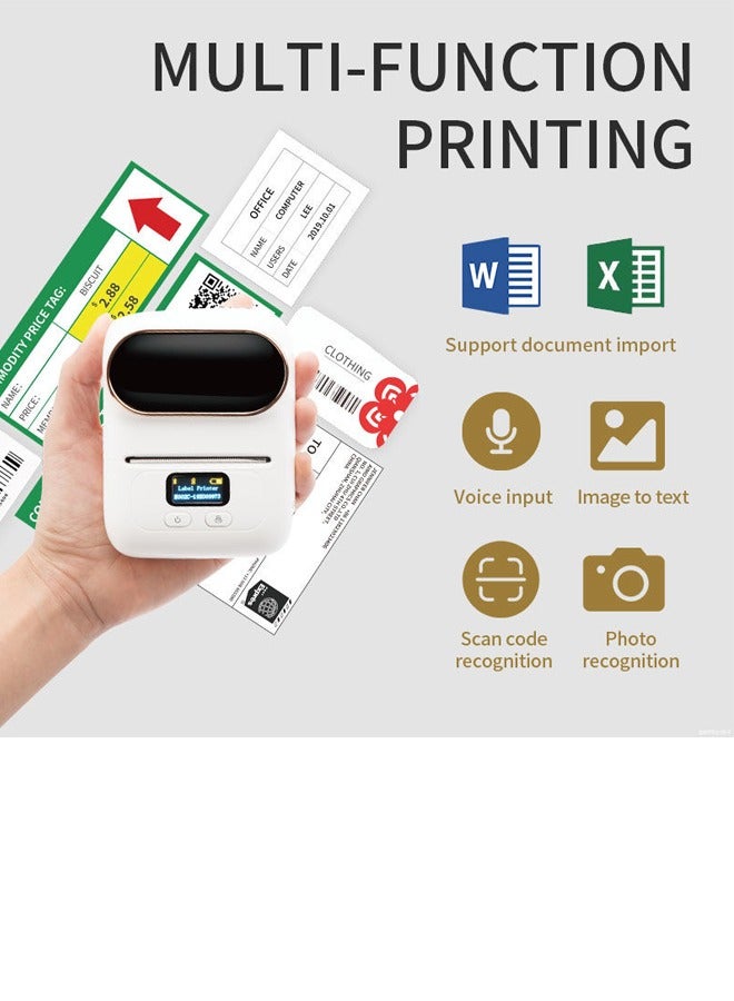 AIMO Portable M110 Bluetooth Mini Wireless for printing stickers, labels, barcodes Thermal Sticker Printer - Image 5