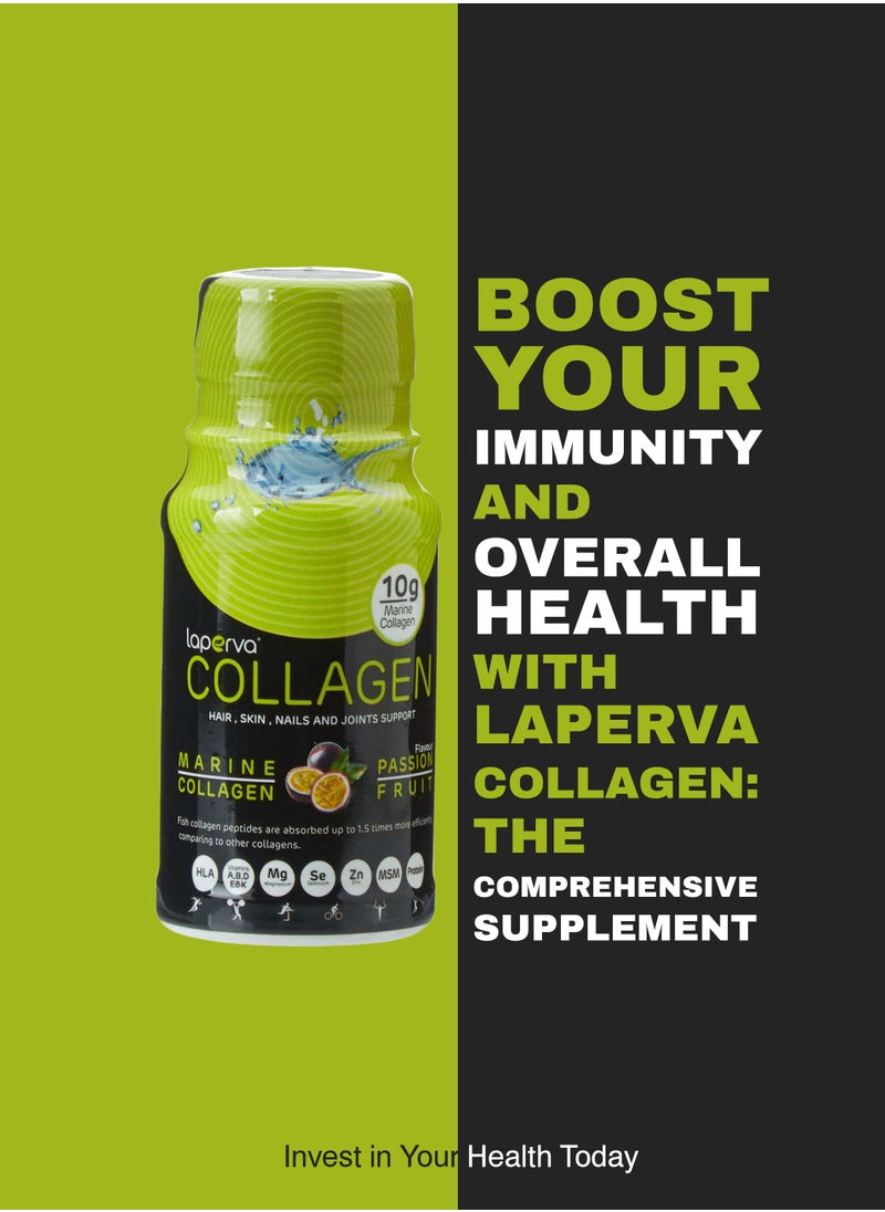 Laperva Collagen Passion Fruit Flavor - 60ml Pack of 12  - Image 3