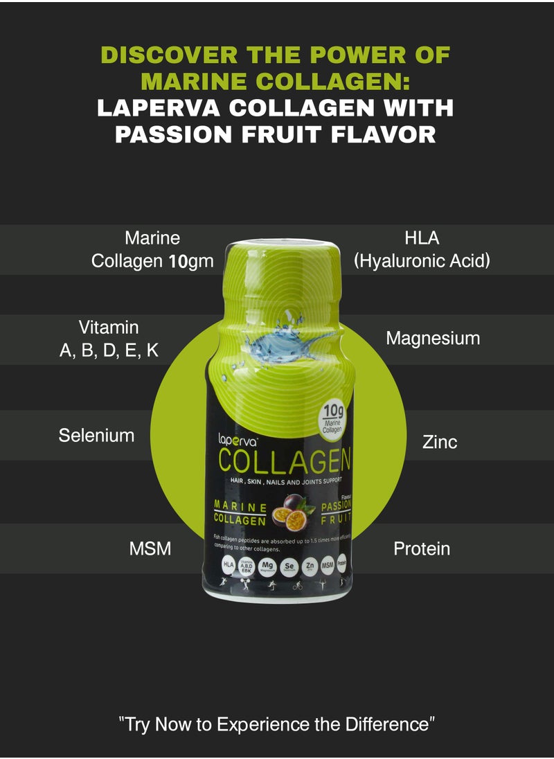 Laperva Collagen Passion Fruit Flavor - 60ml Pack of 12  - Image 5