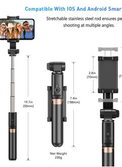 Generic Apexel APL-D6 4-Section Single Axis Handheld Gimbal Stabilizer Black  - Image 3