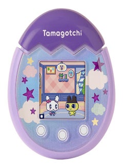 Tamagotchi Tamagotchi 42902 Bandai Pix-The Next Generation of Virtual Reality Pet with Camera, Games and Collectable Characters-Sky, Purple  - Image 2