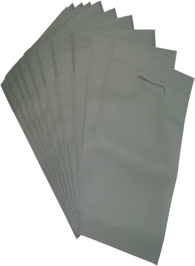 Generic Canvas Bags,Gift Cloth Bags(7.5 * 30cm),25pcs,Grey Color,Printable. 