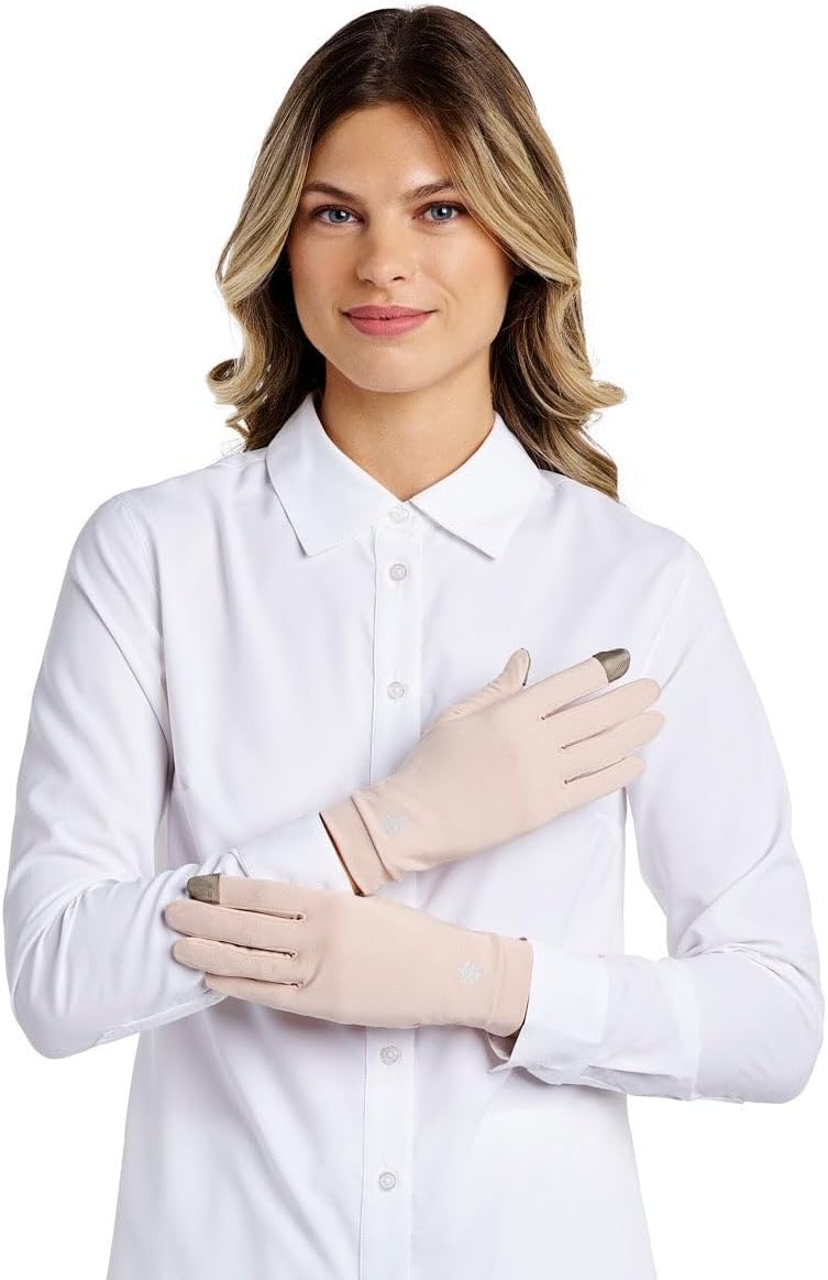 Coolibar Women's UV Protective Gloves with Touchscreen Compatibility - Image 1