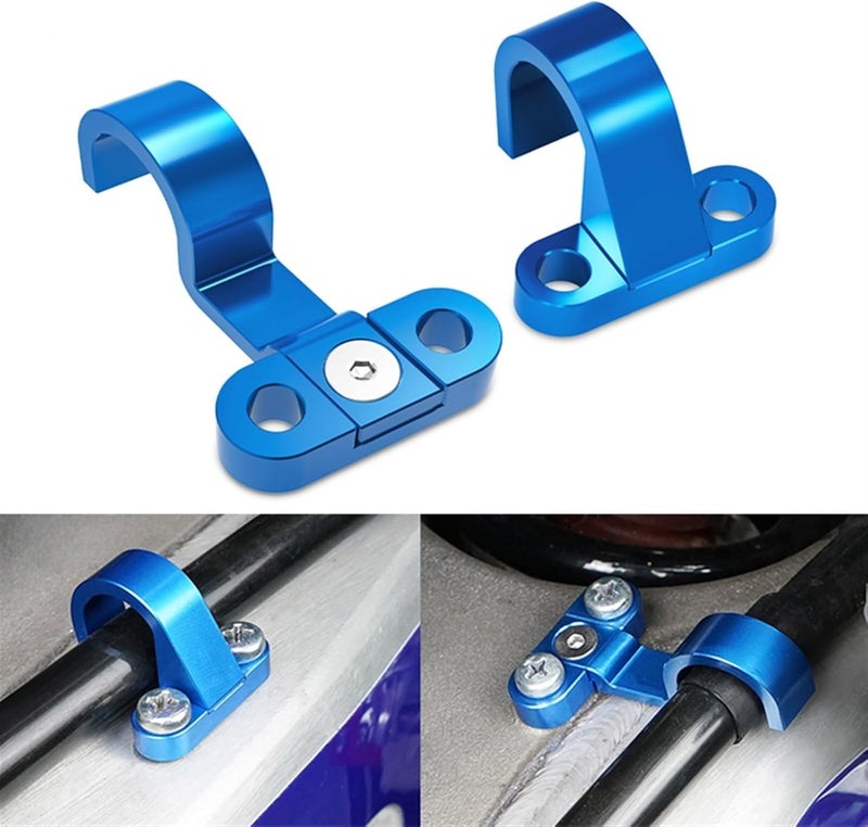 Yurefax Rear Brake Line Hose Clamp Holder for Yamaha Motorcycles - Image 2
