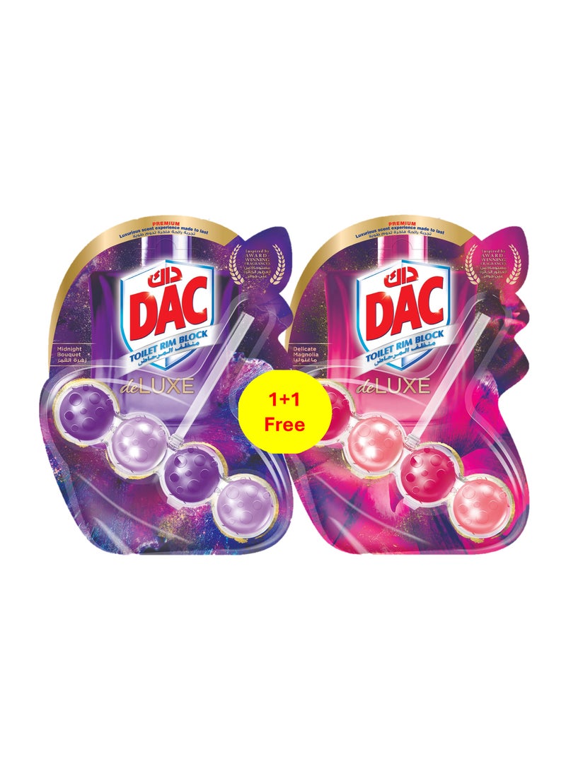 كتلة حافة المرحاض ديلوكس باقة منتصف الليل وماغنوليا رقيقة