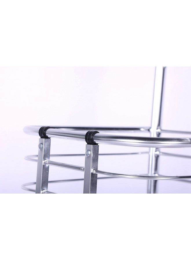4tens Aluminium Portable Folding Grocery Shopping Supermarket Trolley Hand Truck Deluxe Utility Cart Light weight Space Saver Trolley Cart with 4 Wheel Personal Household Grocery Shopping Trolley Cart - Image 2