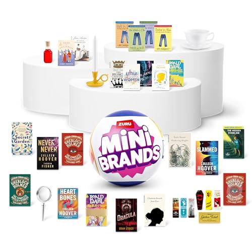 Mini Brands Mini Books Series 2 Capsule by ZURU Collectible Miniature Book Toy Kids 3 2 Capsules - Image 5