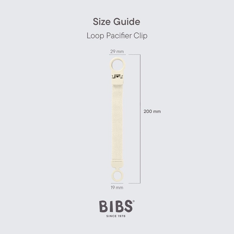 Bibs Loop Pacifier Clip - Dark Oak - Image 3