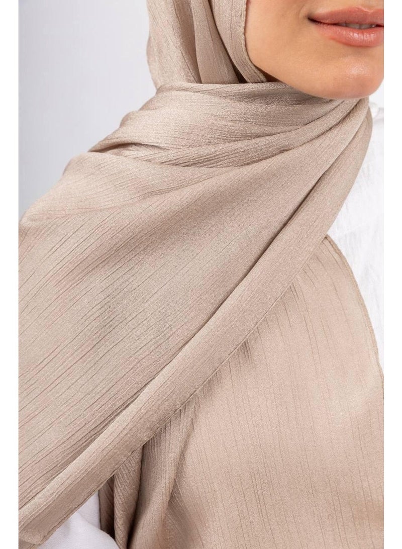 LA VELATA Dots Crinkle Chiffon Scarf - Image 1