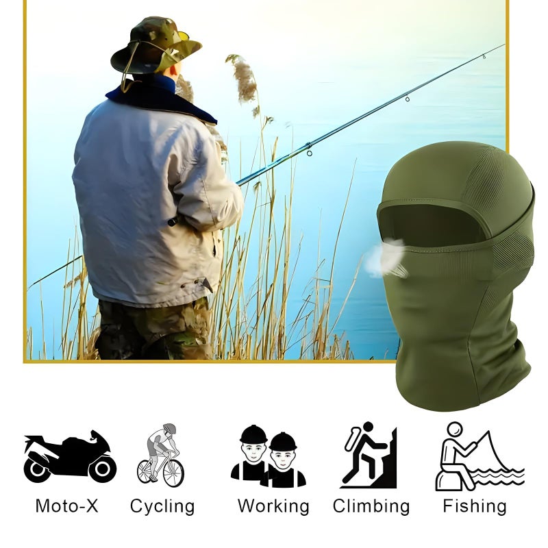 Cmonie 6 Packs Ski Mask Sun UV Protection Hood Breathable, Balaclava Face Mask for Men Women - Motorcycle Fish (6Pcs Color Mix3, One size) - Image 5