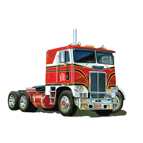 AMT White Freightliner 2-in-1 SC/DD Cabover Tractor (75th Anniversary) 1:25 Scale Model Kit - Image 1