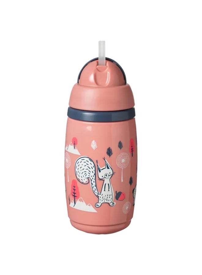 Tommee Tippee - Superstar Insulated Straw Cup 266ml - Pink