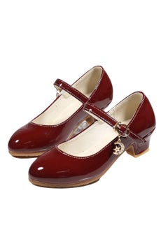 Generic New style girls high heel princess shoes performance leather shoes  - Image 1