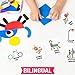 1step2dream Spanish Sight Words Jigsaw Puzzle Bilingual Learning Toy Educational Stacking and Sorting Game Geometric Pattern Blocks Tangram Puzzles - Image 3
