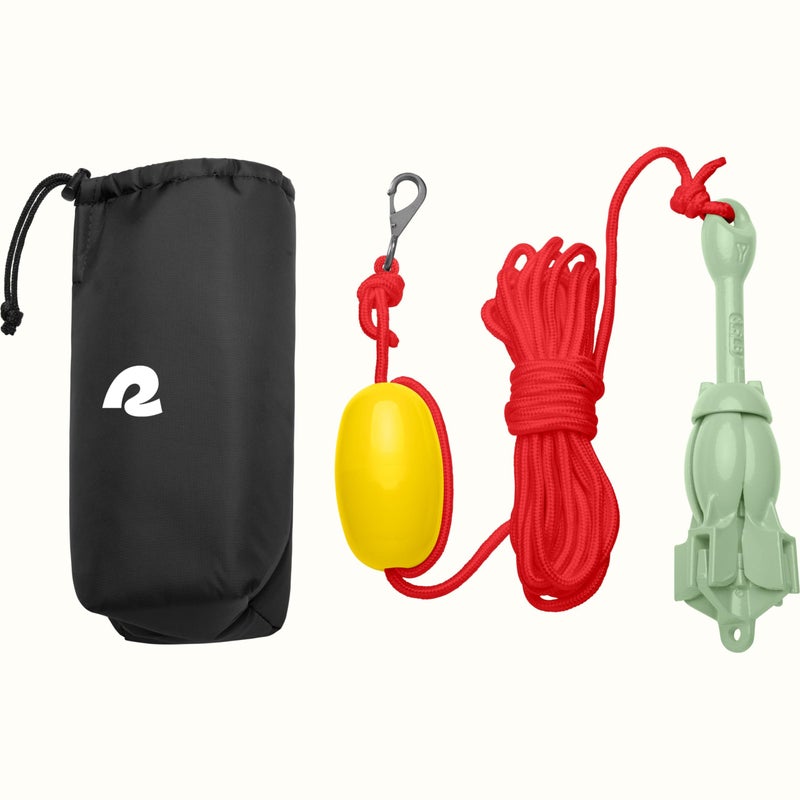 Retrospec Mainstay 3.5 lbs Folding Grapnel Anchor Kit with 26FT Rope, PP Buoy, Water Resistant Travel Bag and Rust Resistant Snap Hook & Anchor for Inflatable Paddle Boards, Docks & Kayaks - Image 1