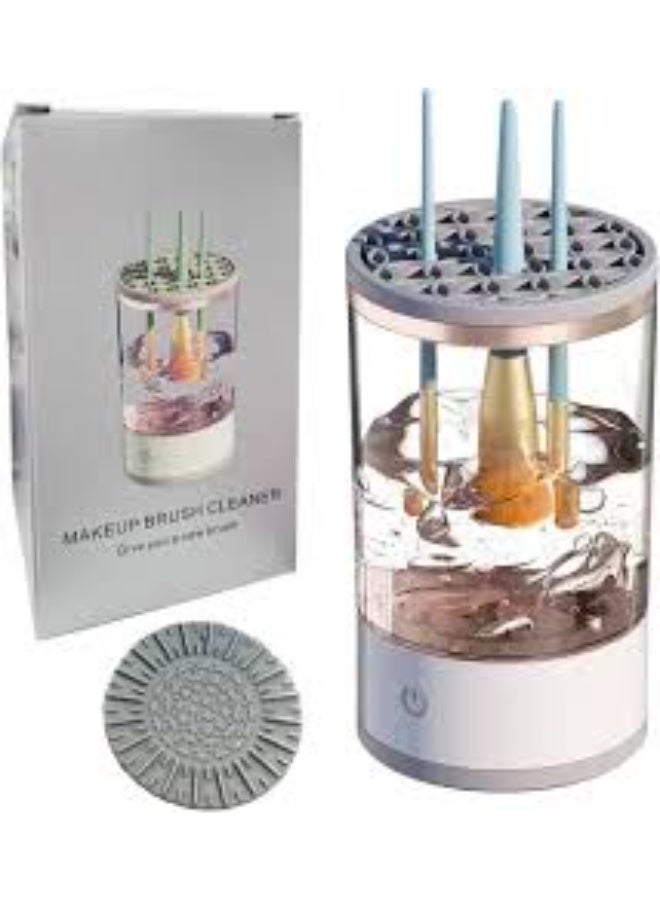 JscubeR Electric Makeup Brush Cleaner Machine – Automatic USB Brush Washing & Drying Device for Fast Cleaning - Image 1