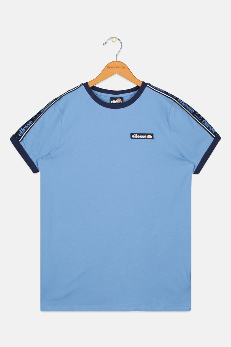 Ellesse Kids Boy Sportswear Fit Short Sleeve Outdoor T-Shirt, Light Blue - Image 1