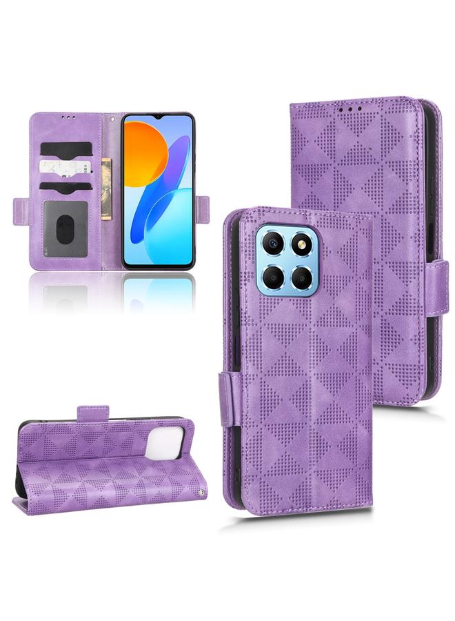 اس-توب جراب هاتف جلدي بتصميم مثلث متماثل لهاتف Honor X8 5G / X6 5G / Play6C - Image 1