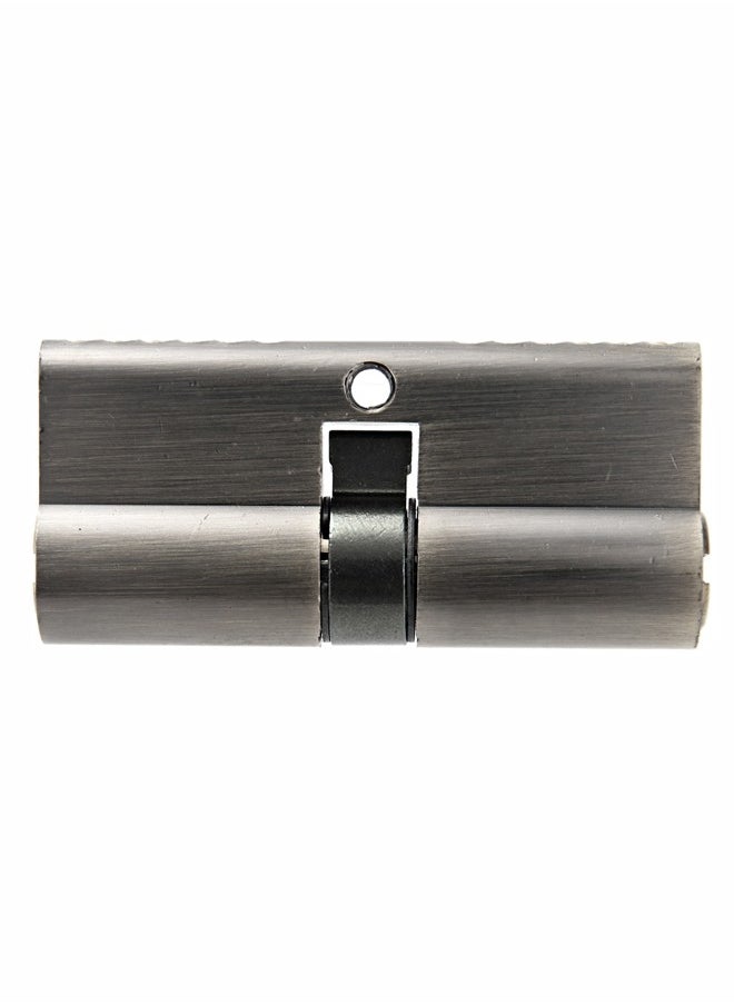 LAWAZIM - Lock Cylinder with 5 Keys -60mm- Brass Core Security Lock with Zinc-Plated Surface, Easy Install Keyed Cylinder Lock for Doors, Durable & Anti-Rust Design for Homeowners Managers & Contractors - Image 1