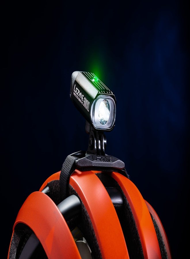 LEZYNE Hecto Drive 500XL Front Compact Bicycle Light, Helmet Kit, 500 Lumen, Aluminum Housing, Road, Mountain, Gravel Bike, USB Rechargeable| Includes GoPro Style Mount | CNC-Machined Aluminum - Image 4