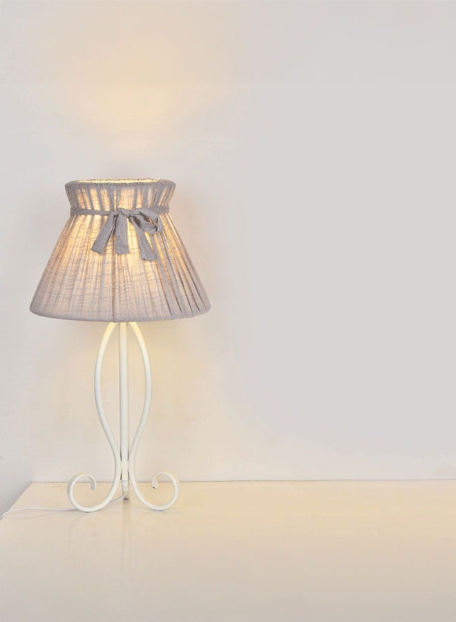 إنارة سيرة اباجورة كلاسيك رمادي T8303