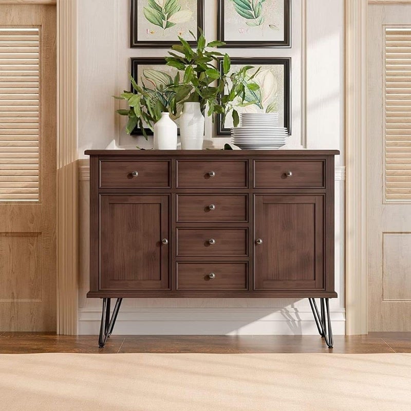 Dcloud أرجل أثاث دكلود معدنية ثقيلة من الفولاذ المقاوم للصدأ بطول 6 بوصات لأرجل الأثاث، خزانة تلفاز، أرجل أريكة، شكل مربع، أرجل أريكة سوداء، عبوة من 4 قطع، 15 سم 10 - Image 5