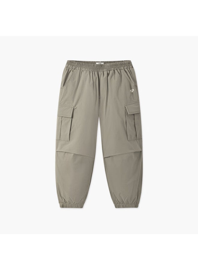 Mqd Boys' Winter New Outdoor Cargo Jogger Casual Down Pants - Image 4