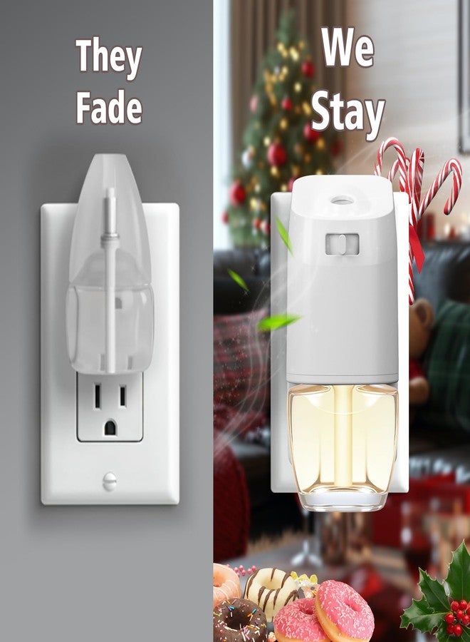 DERDUFT Plug-In Air Freshener Refills 12 Pack - Summer Scents with Sweet Home, Frosted Donut, Mistletoe, Candy Canes - Wall Plug in Refills 7.92 Fl Oz - Compatible with Air Wick & Glade - Image 5