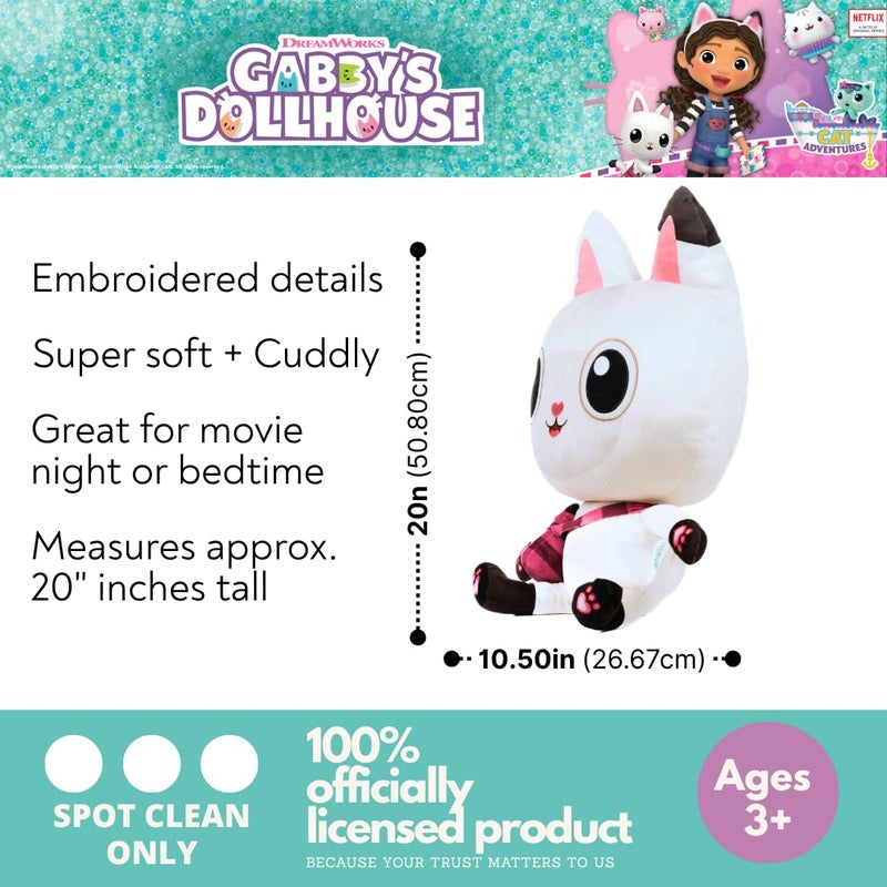 Franco DreamWorks Gabby's Dollhouse Pandy Paws Bedding Super Soft Cozy Cuddle Pillow Buddy, (Officially Licensed Product) by Franco - Image 2