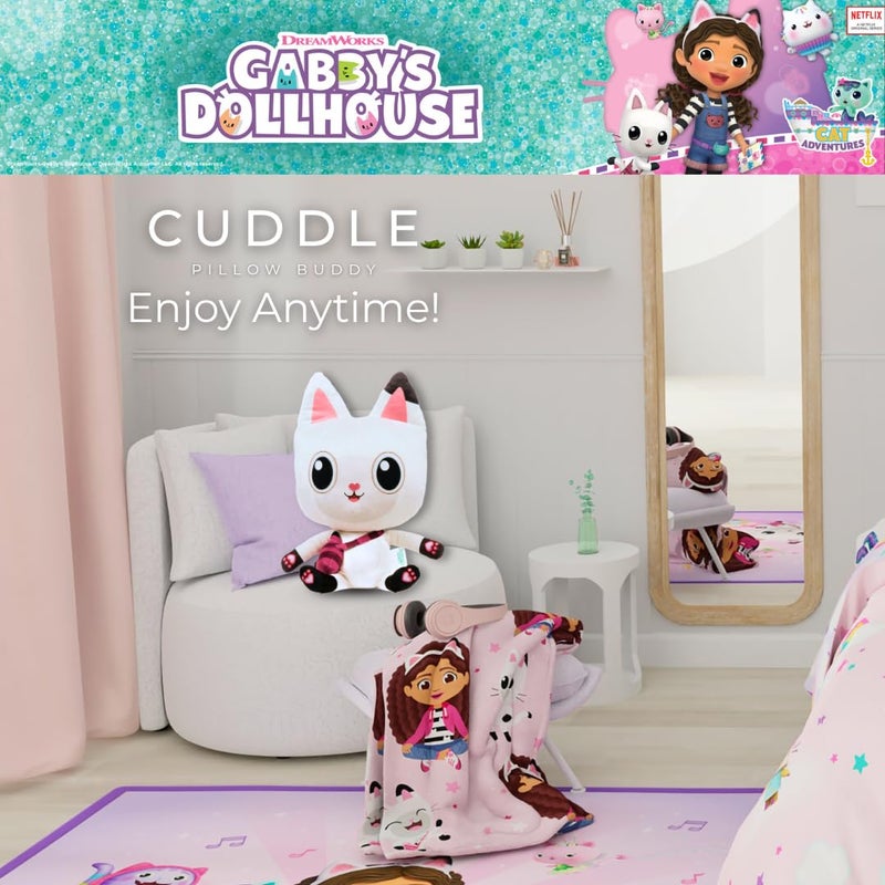 Franco DreamWorks Gabby's Dollhouse Pandy Paws Bedding Super Soft Cozy Cuddle Pillow Buddy, (Officially Licensed Product) by Franco - Image 3